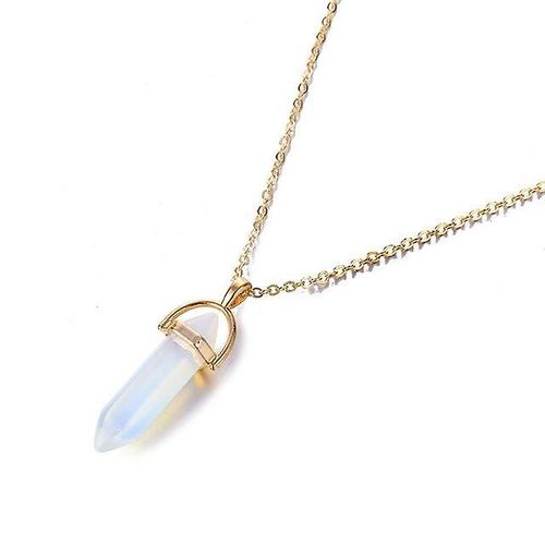 Pendentif En Pierre De Verre Naturel, Collier En Pierre Volcanique, Bracelet En Perles De Bouddha, En Pierre Naturelle, Couleur E