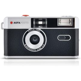 CLICKSELL-Agfa Photo 603000 - Appareil Photo Analogique Réutilisable - Noir