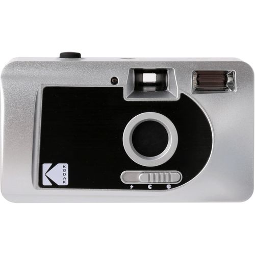 CLICKSELL-Appareil Photo Argentique Motorized S88 Noir, Argenté/Noir