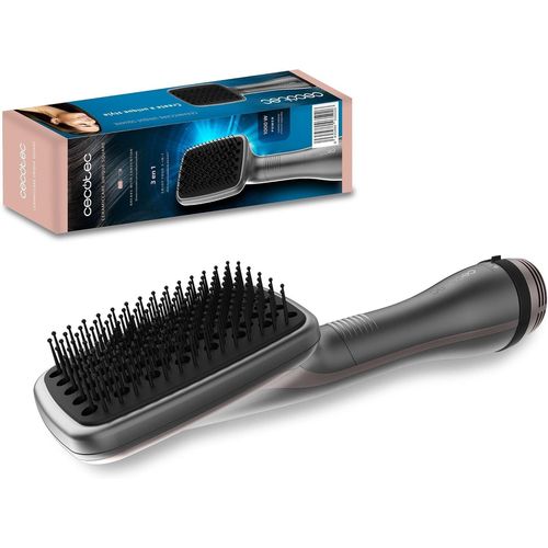 Clicksell-Brosse Soufflante Ceramic Care Unique Square, Chauffante Brosse Coiffante 1200 W Avec Tête Carrée 3 En 1 Pour Un Séchage Rapide Et Un Lissage Naturel De Vos Cheveux