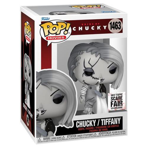 Figurine Funko Pop - Chucky N°1463 - Chucky / Tiffany - Noir Et Blanc (74705)