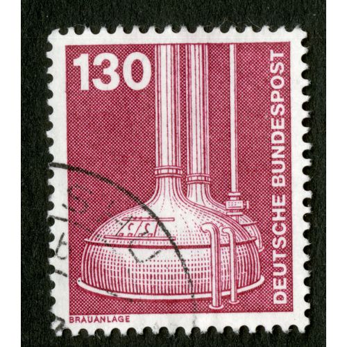 Timbre Oblitéré Deutsche Bundespost, Braunlage, 130