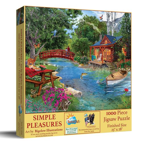 Plaisirs Simples - Puzzle 1000 Pièces