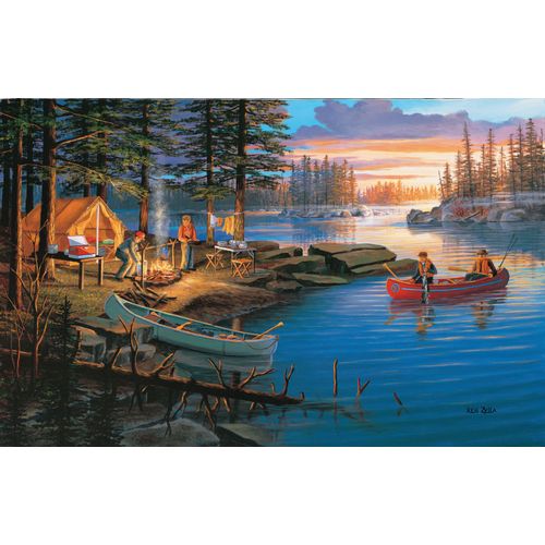 Souvenirs De Feu De Camp - Puzzle 1000 Pièces