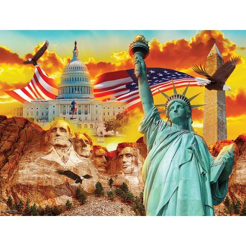 Puzzle Pièces Xxl - Liberté - Puzzle 500 Pièces