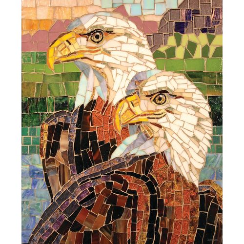 Aigles En Vitrail - Puzzle 1000 Pièces