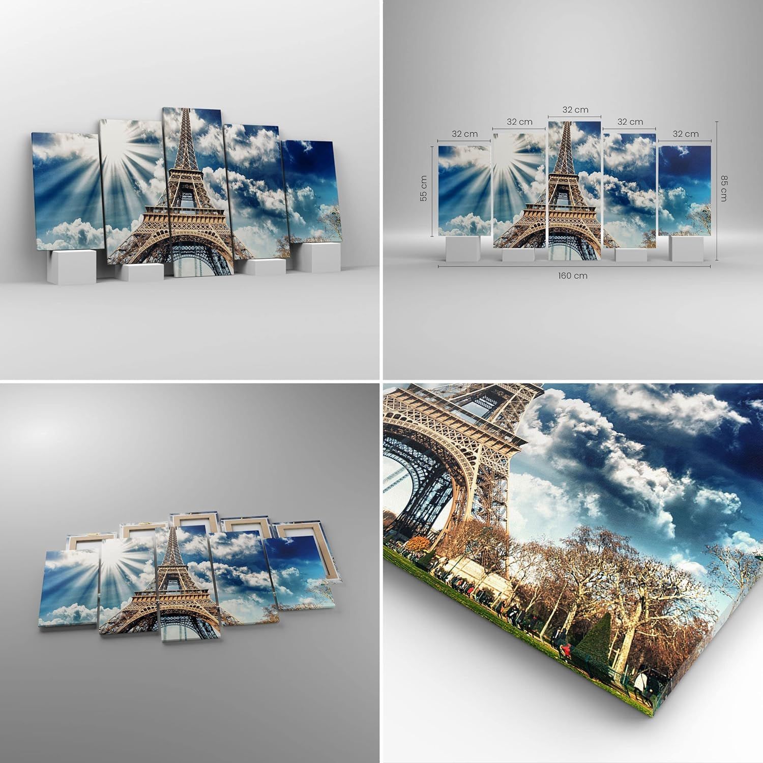 Dcoration Salon Architecture btiment ville eiffel Moderne ... - 2