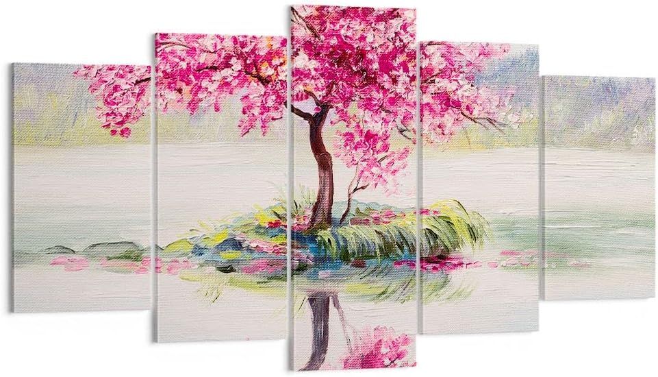 Deco Cadre Dcoration Salon arbre abstraction Moderne Impres...