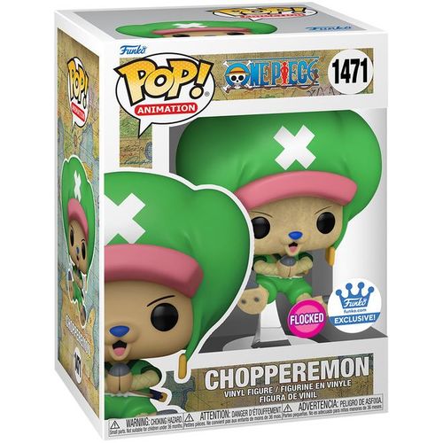 Figurine Funko Pop - One Piece N°1471 - Chopperemon - Flocked (74712)