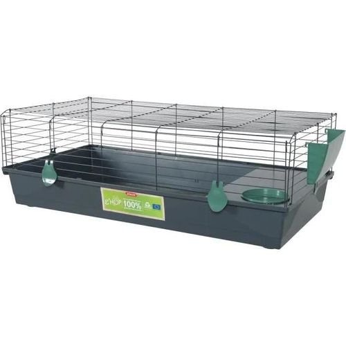 Cage Grillagée - Zolux - Ehop - 123cm - Éco-Conçue - Pour Lapin Nain Et Cochon D'inde