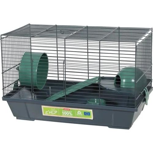 Cage Pour Rongeur - Zolux - Ehop - 51cm - Éco-Conçue - Bac En Plastique Recyclé