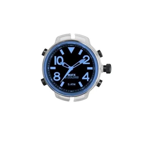 Montre - Watx&colors - Rwa3703r - Quartz - Analogique - Argenté, Noir