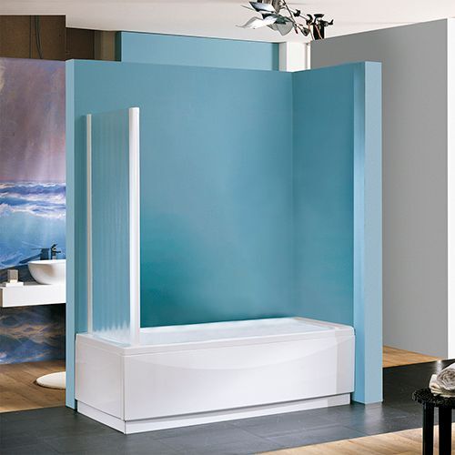 1 X CABINE DE DOUCHE-BAIN EN ALUMINIUM. CABINES DE DOUCHE 73-77 cm