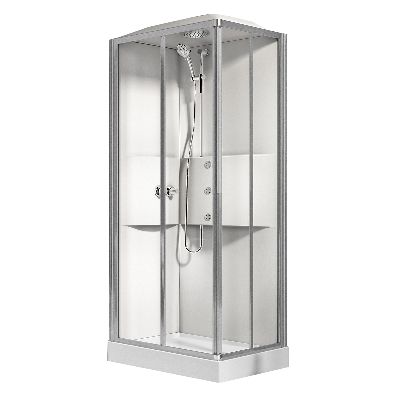 1 X CABINE DE DOUCHE-BAIN AVEC WHIRLPOOL. CABINES D'EAU. CABINES DE...