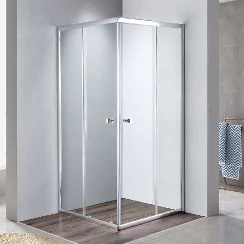1 X CABINE DE DOUCHE-BAIN EN CRISTAL. CABINES DE DOUCHE EN VERRE. E...