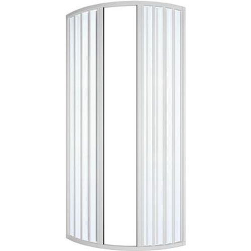 1 X CABINE DE DOUCHE-BAIN EN PVC. SOUFFLET DE DOUCHE 88-90 cm Ouverture centrale R55