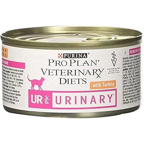 Nourriture Pour Chat - Purina - Ppvd Feline Ur - Dinde - Pâtée - 24 X 195 G