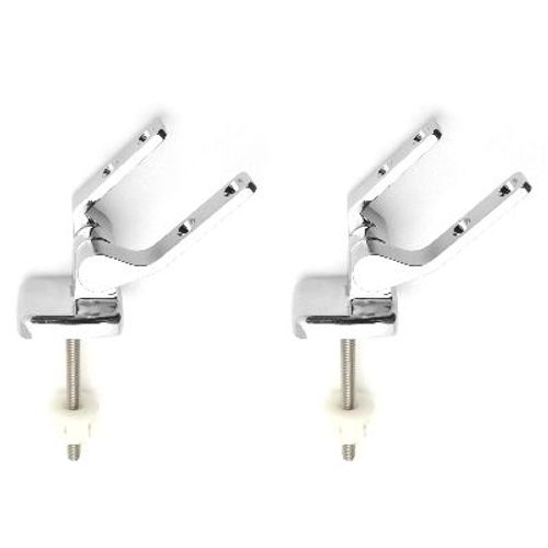 1 X ACCESSOIRES ET PIÈCES DE RECHANGE POUR SIÈGES DE WC Chrome