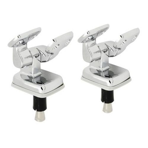 1 X ACCESSOIRES ET PIÈCES DE RECHANGE POUR SIÈGES DE WC Chrome