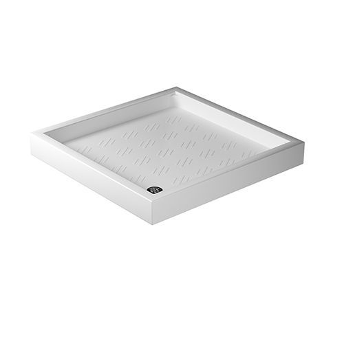 1 X RECEVEURS DE DOUCHE EN CÉRAMIQUE. KIT DE REMPLACEMENT DE RÉSERVOIR 90 x 90 H. 10 cm