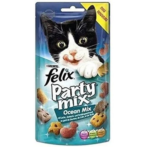 Océan de Poche Felix Party Mix 60g de Felix, Multi-espèces, Les Chats
