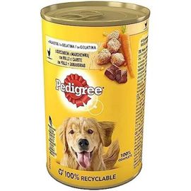 Pedigree Avec Poulet Et Carottes En Gelée, Nourriture Humide Pour Chien, Boîte De 400 G