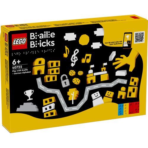 LEGO - Découvrir le braille - Alphabet allemand - 40722