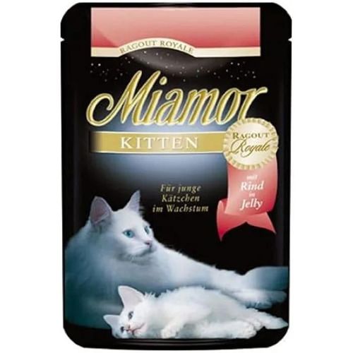 Pâtée Pour Chat - Miamor - Ragout Royale Kitten - 100g - B?Uf - Junior - Moyen