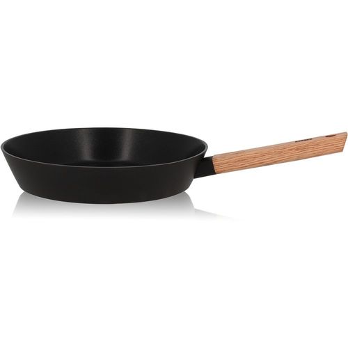 Poele Ector Induction En Aluminium Et Manche En Bois 28 Cm