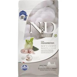Croquettes Pour Chien - Farmina - N&d White - Mini - Adulte - Peau Et Pelage Éclatants