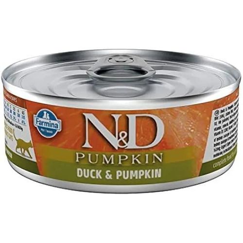Pâtée Pour Chat - N&d - Duck & Pumpkin - 70 Gr - Adulte - Moins De 1 Kg