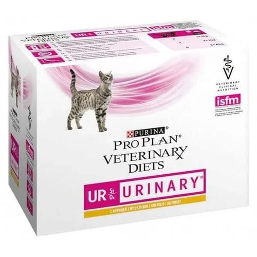 Purina Proplan Veterinary Diets Chat Ur St/Ox Urinary Poulet 10x85g