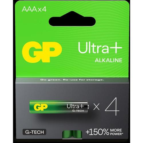 Pile GP ULTRA PLUS 4 Piles AAA LR03