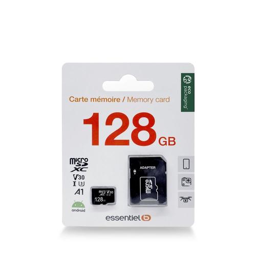 Carte Micro SD ESSENTIELB 128Go Micro SDXC