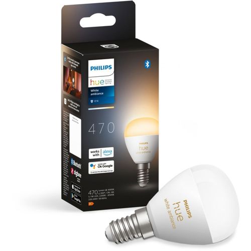 Philips Hue White Ambiance Sphérique - Ampoule Connectée E14