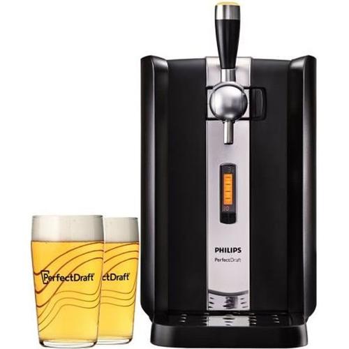 Pack Tireuse Perfectdraft Hd3720/26 + 2 verres Perfectdraft 50cl