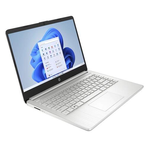 Pack PC portable HP 14s-dq5037nf Intel® Core i3-1215U 8 Go RAM 256 Go SSD Argent naturel + Housse de protection réversible + Souris Bluetooth HP 240 - Office 365 (1 an)