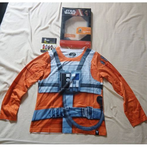 T-Shirt De Luke Skywalker Pilote Pour Enfant 8-10