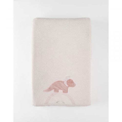 Matelas À Langer Avec Housse Dinosaure Popsie Rose