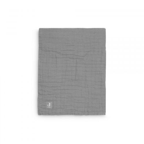 Couverture Bébé 75x100 Cm Wrinkled Coton Storm Grey
