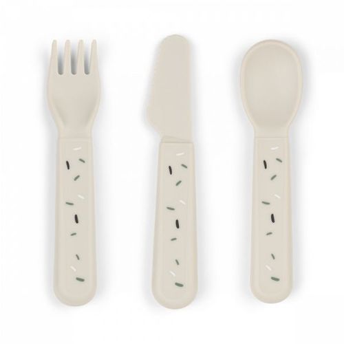 Set De 3 Couverts Confetti Sable