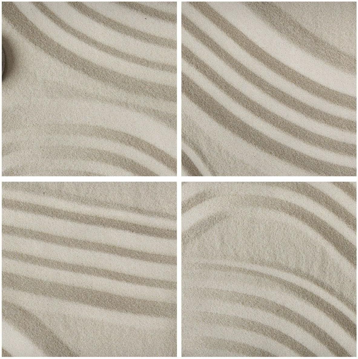 Moderne Impression sur Toile Pierres Chiffres Sable Image Ta... - 5