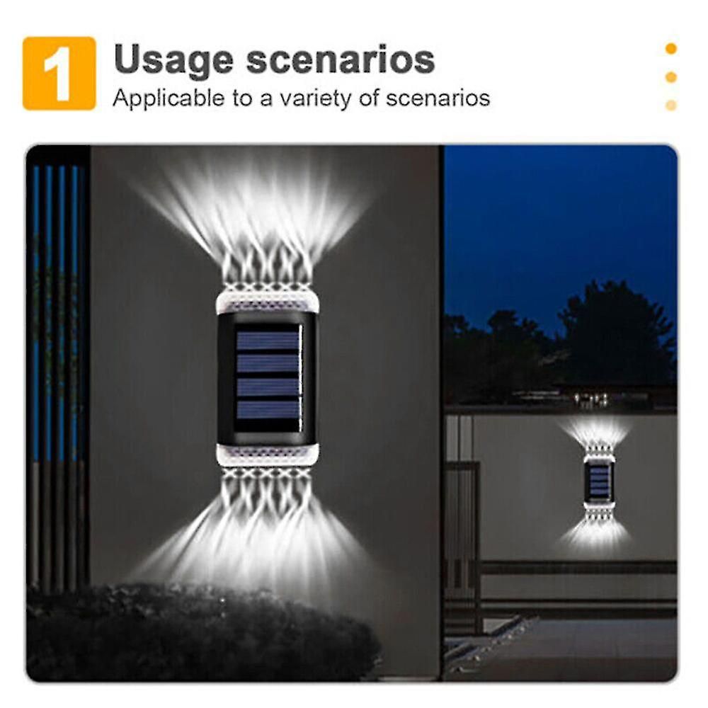 Pices/Ensemble Appliques Murales Led  Lumire Solaire, Gra... - 3