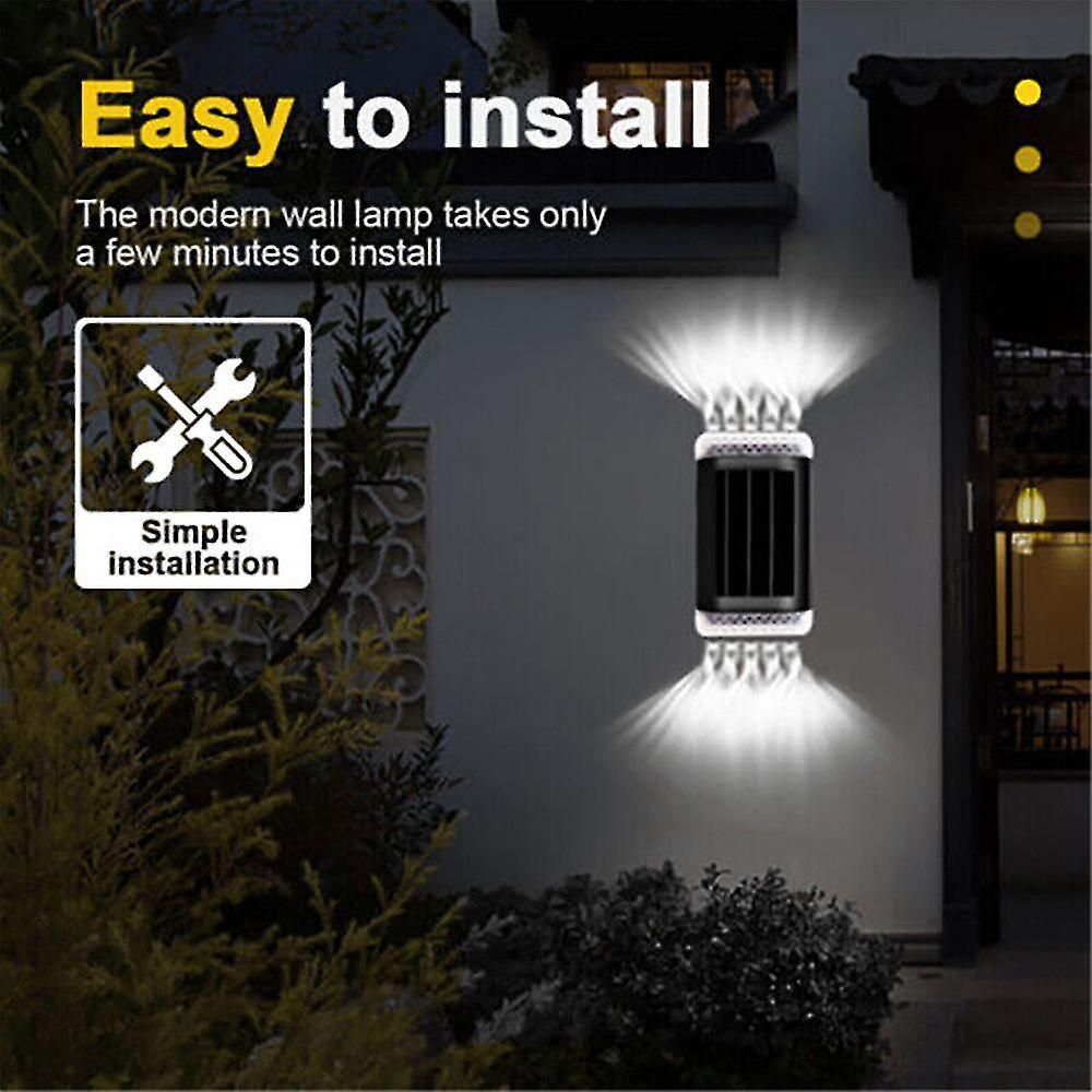 Pices/Ensemble Appliques Murales Led  Lumire Solaire, Gra... - 5