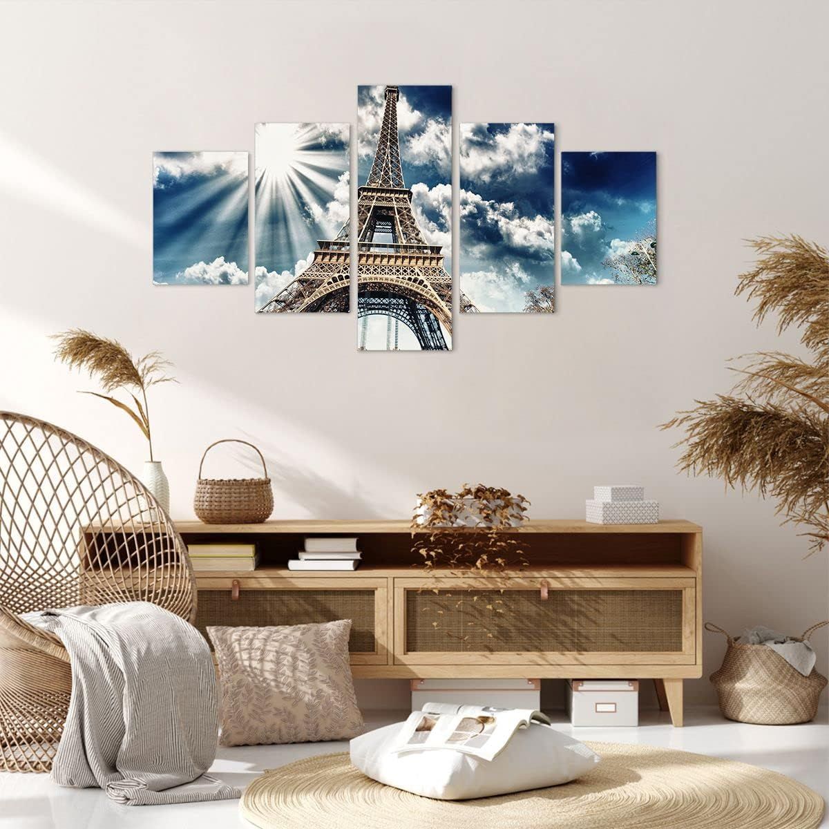 Moderne Impression sur Toile Architecture btiment ville eif... - 4