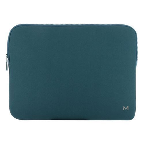 Mobilis Skin - Housse d'ordinateur portable - mousse à mémoire de forme - 12.5" - 14" - bleu prussien, gris