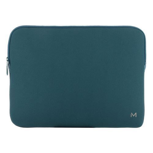 Mobilis Skin - Housse d'ordinateur portable - mousse à mémoire de forme - 12.5" - 14" - gris, bleu prussien