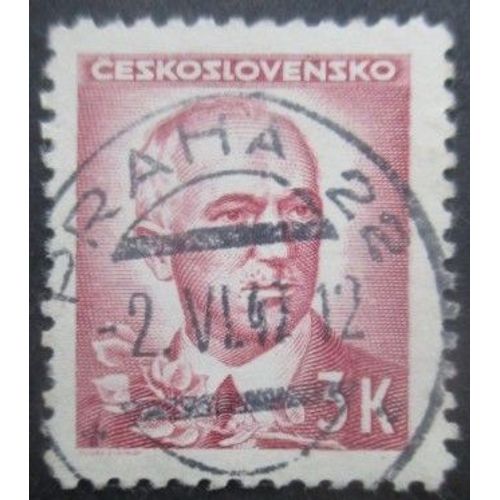 Tchecoslovaquie N°411 Président Benès Oblitéré