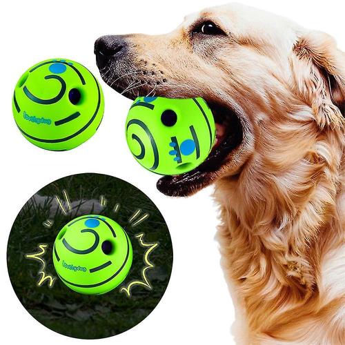 Wobble Wag Giggle Ball chien chien intérieur extérieur jouet pour animaux de compagnie roulant avec un son drôle