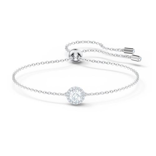 Bracelet Una Angelic, Diverses Tailles Rondes, Blanc, Métal Rhodié